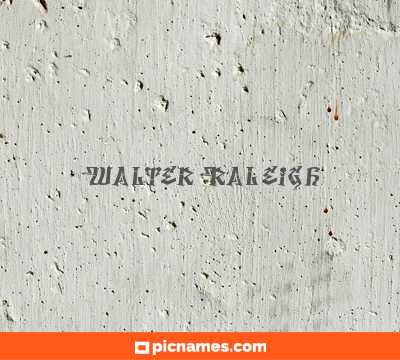 Walter Raleigh